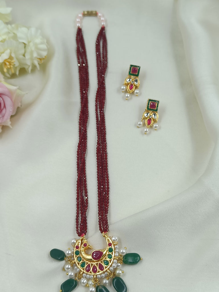 Red Beads Mor Kunden Set