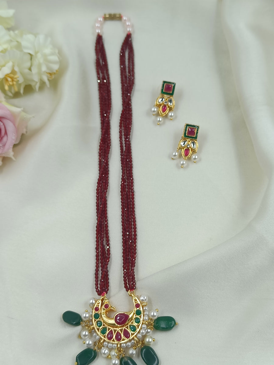 Red Beads Mor Kunden Set