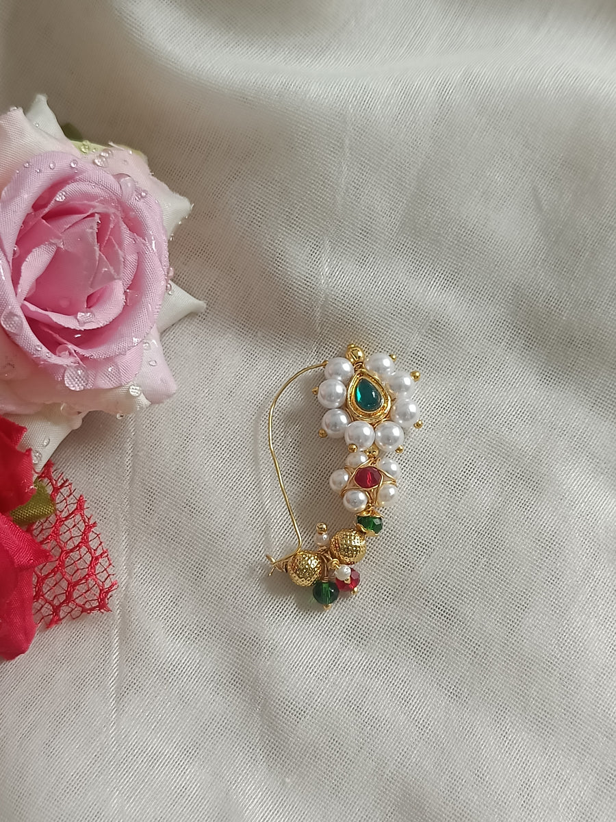Golden Beads Moti Nath
