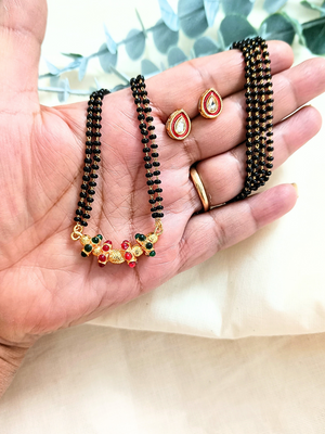 Red Green Kunden Mangalsutra