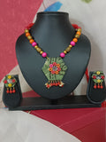 Golden Beaded Neckpiece