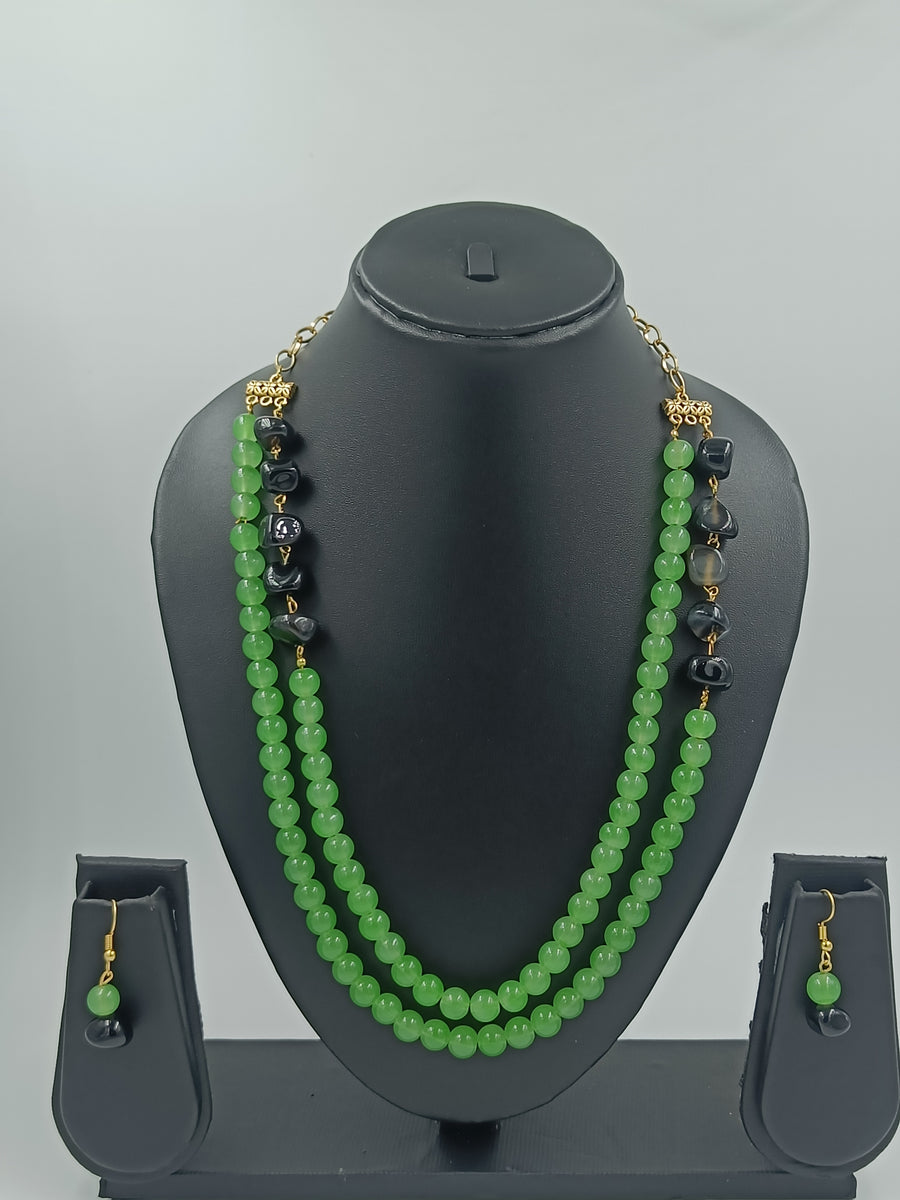 Beaded Neck Piece Set
