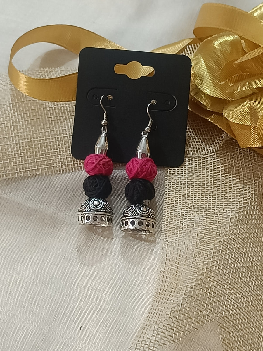 Fabric Earrings
