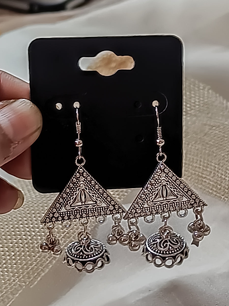 Oxidised Earrings