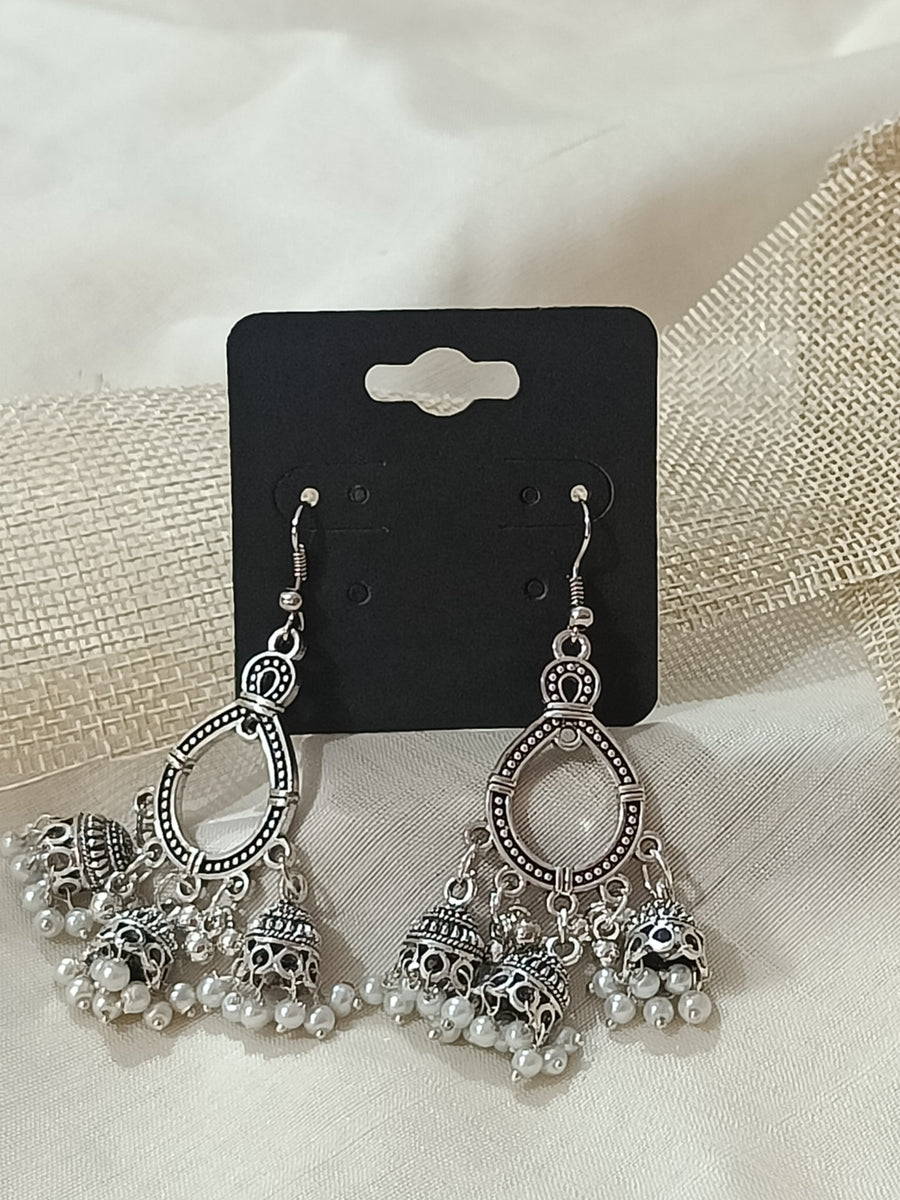 Oxidised Earrings