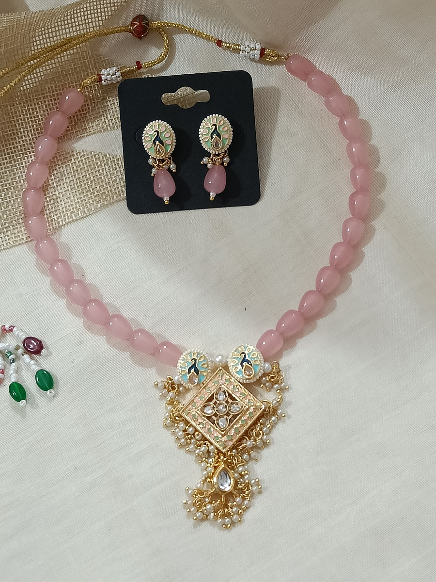 Kundan Neck Piece Set