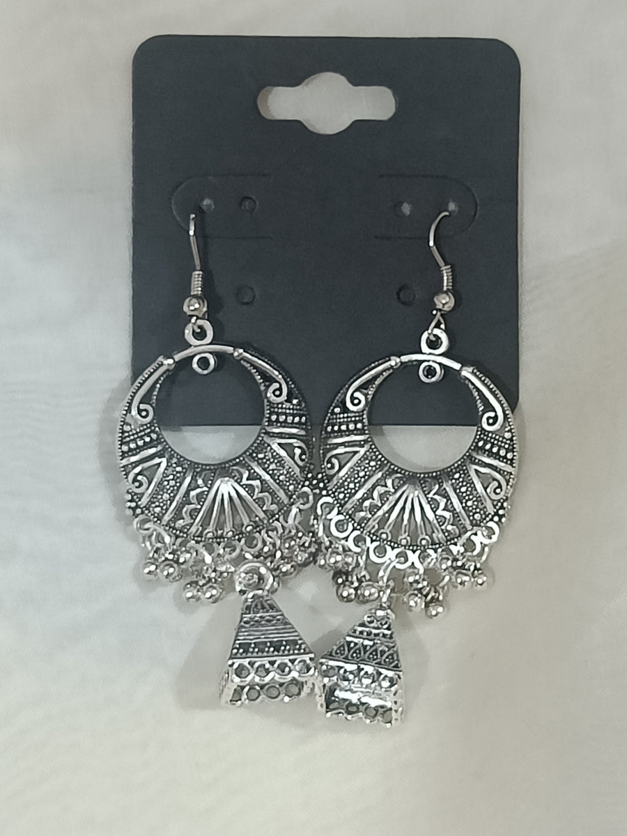 Oxidised Earrings