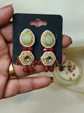 Earring  with Red Beads