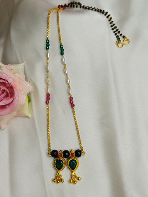 Short One Layer Mangalsutra