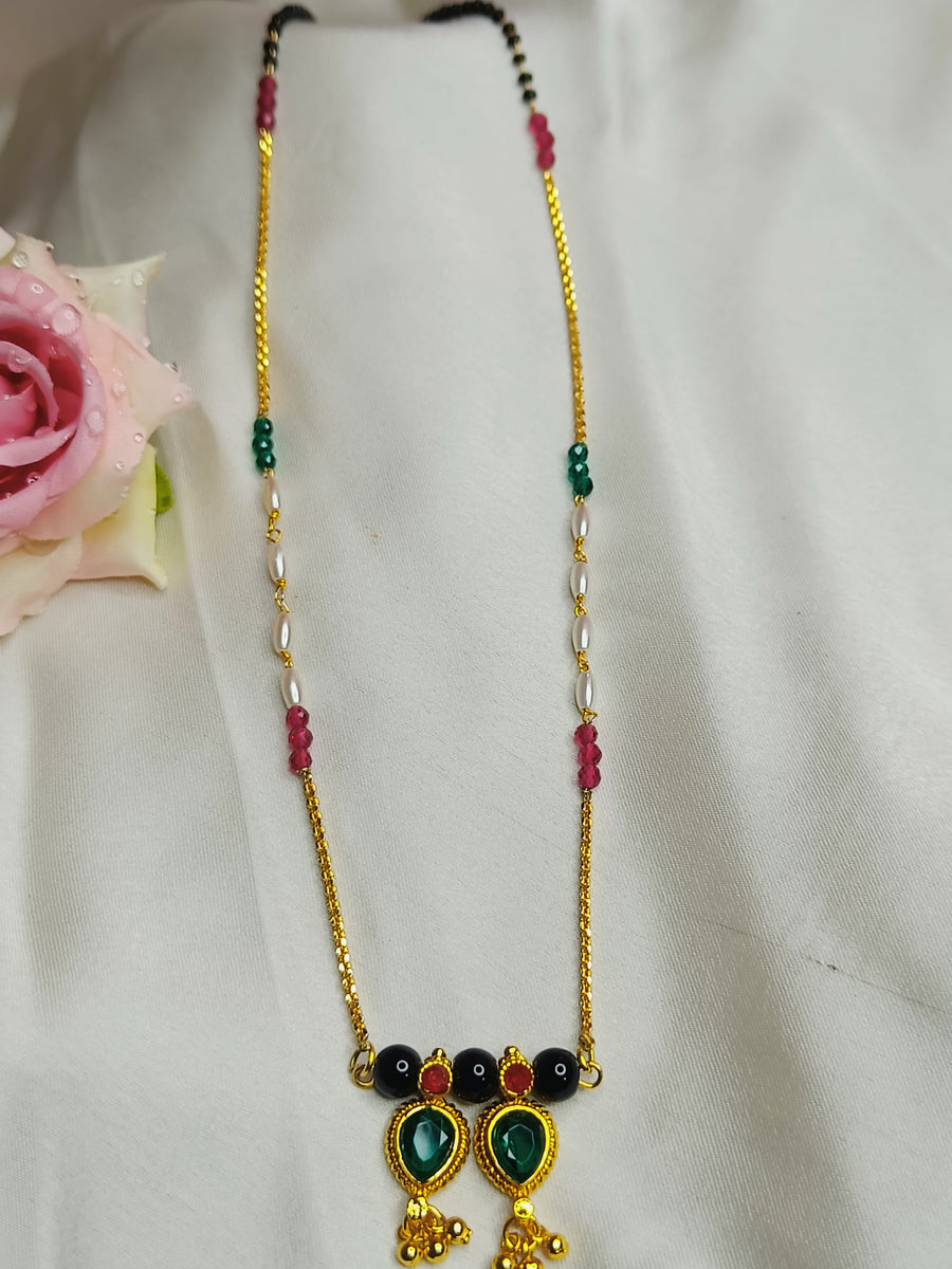Short One Layer Mangalsutra