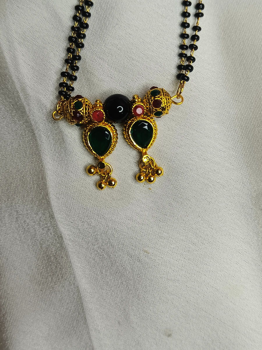 Short Double Layer Mangalsutra