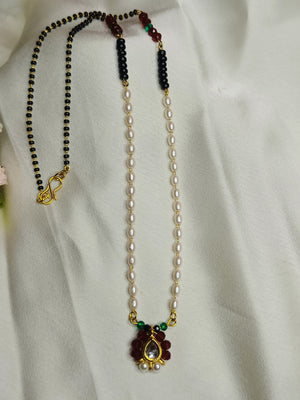 Singal Layer Moti mangalsutra