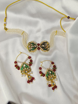 Green Kunden Moti Earrings