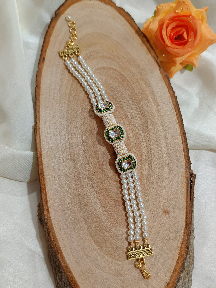 Moti Bracelet With Green Kunden