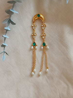 Chandrakor Green Hair Accessories