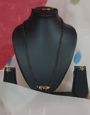 Double Layer Mangalsutra Set
