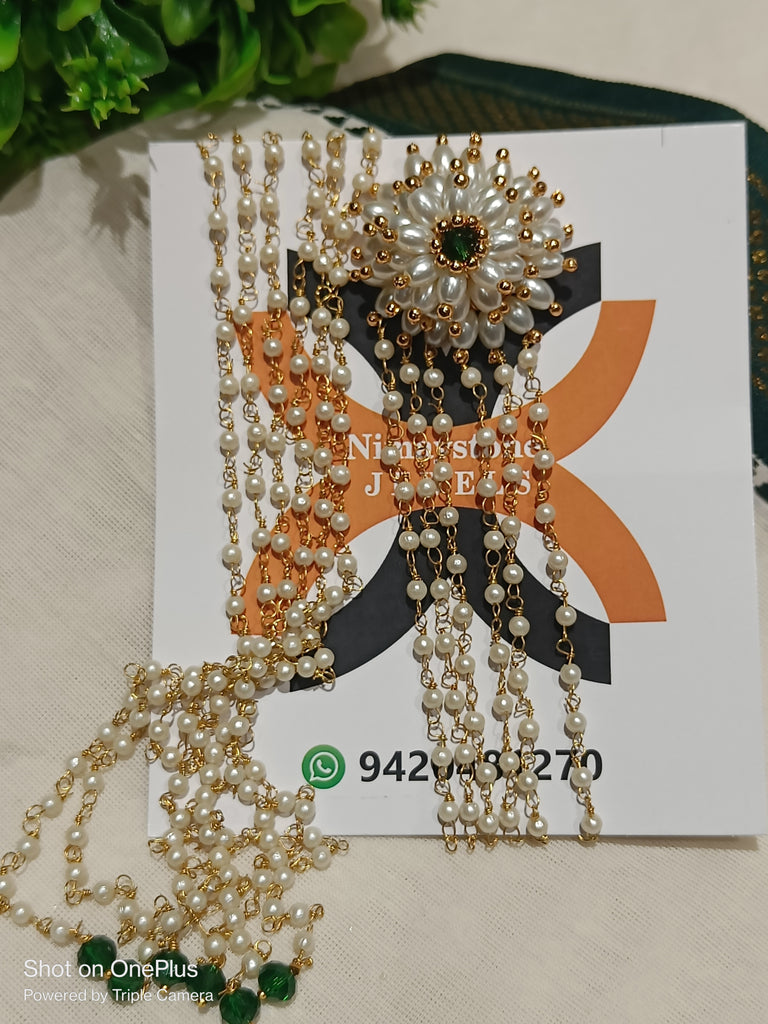 Flower Green Hair Accessories